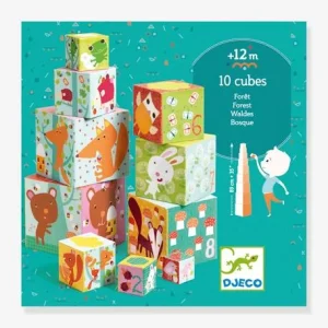 10 Cubes Forêt DJECO Vert – Djeco 7