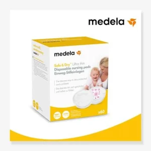 Boîte De 60 Coussinets D’allaitement Jetables Safe & Dry Ultra Thin MEDELA Blanc – Medela 16