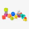 Coffret Balles, Cubes Et Gobelets Infantino Multicolore – Infantino 20