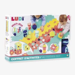 Coffret D’activités Tapis Quille Et Formes LUDI Multicolore – Ludi 15