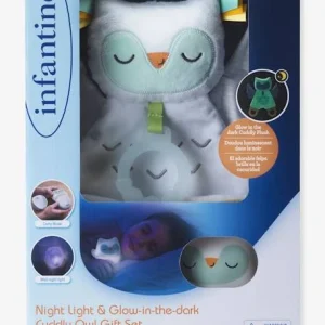 Coffret Veilleuse Et Chouette Luminescente – INFANTINO Blanc – Infantino 10