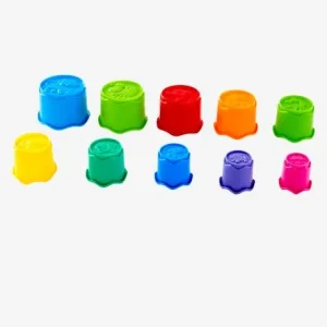 Gobelets De Bain En Plastique à Empiler Multicolore – Vertbaudet 15