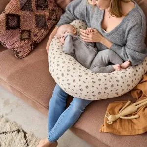 Housse Pour Coussin D’allaitement Imprimé Fleuri – Vertbaudet 10