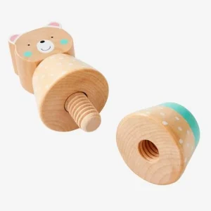 Jeu Des Animaux à Visser En Bois FSC® Multicolore – Tanzanie – Vertbaudet 14