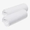 Lot De 2 Draps Housse Pour Berceau Bébé Et Cododo En Jersey Extensible Blanc – Vertbaudet 22