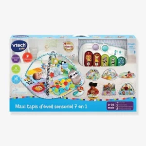 Maxi Tapis D’Eveil Sensoriel 7 En 1 – VTECH Multicolore – Toutes Les Marques 9