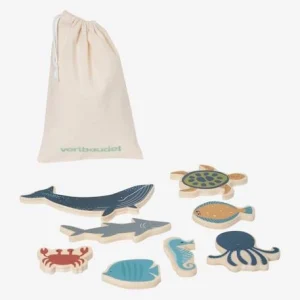 Set D’animaux Marins En Bois FSC® Bleu – Vertbaudet 7