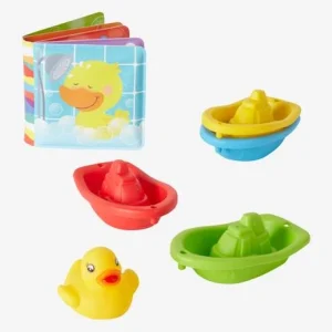 Set Livre, Canard Et Bateaux De Bain Multicolore – Vertbaudet 7