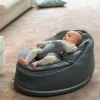 Transat Et Pouf Doomoo Seat’n Swing BABYMOOV Avec Balancelle Intégrée Rose – Babymoov 14